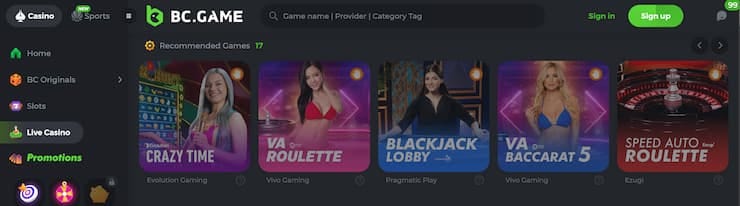 BC Game Online Crypto Casino - A New Era of Online Gaming