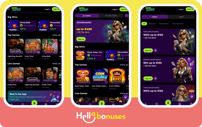 Spinmama Casino Twoje Miejsce na Najlepsze Gry Online